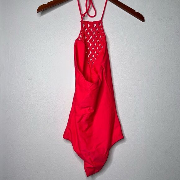 Mikoh Avalon Macrame One Piece Swimsuit Size Small - Picture 7 of 10